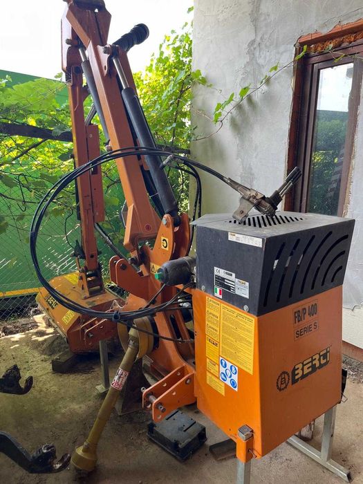 Tocatoare BERTI FB/P 400 noua, brat hidraulic  pentru santuri, canale