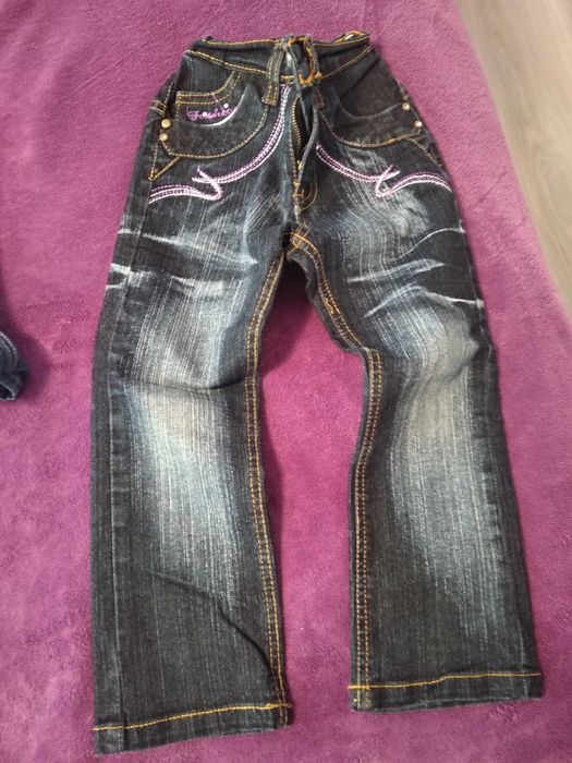 Дънкови дрехи за 7-8 год.момиче