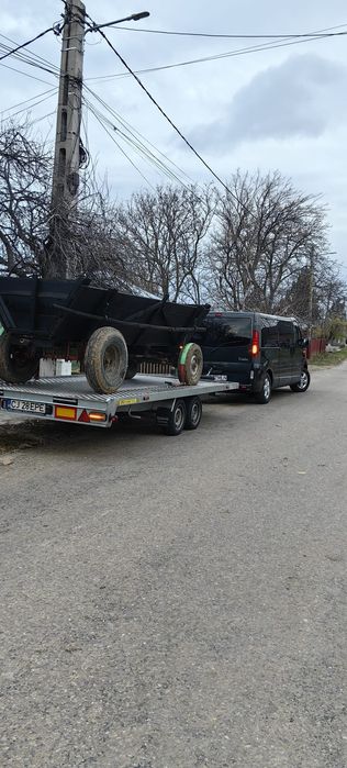 Caruta solida după tractor butuci de u650 , schimb cu remorca 750 kg