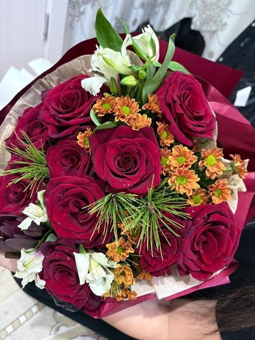 Цветы букеты разные