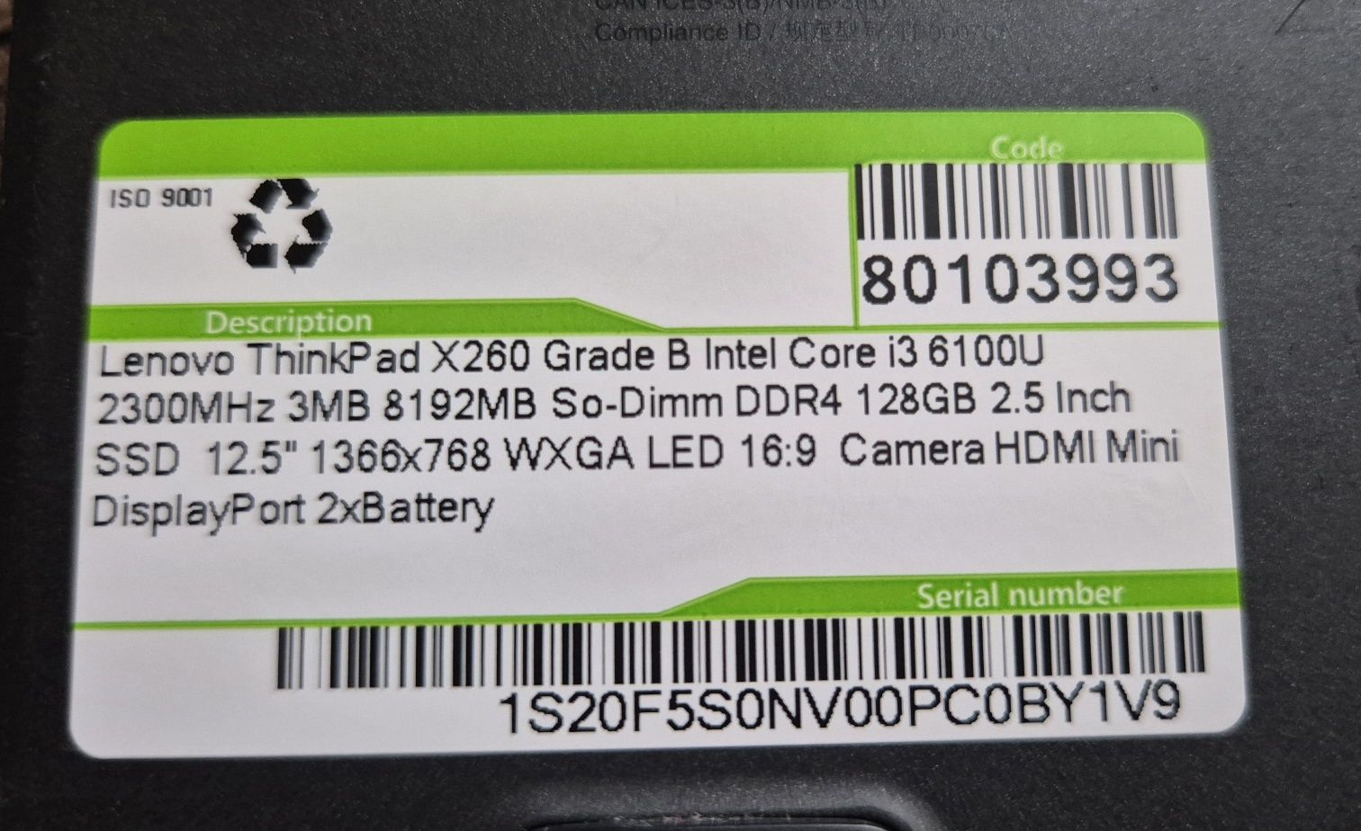 Lenovo ThinkPad x260