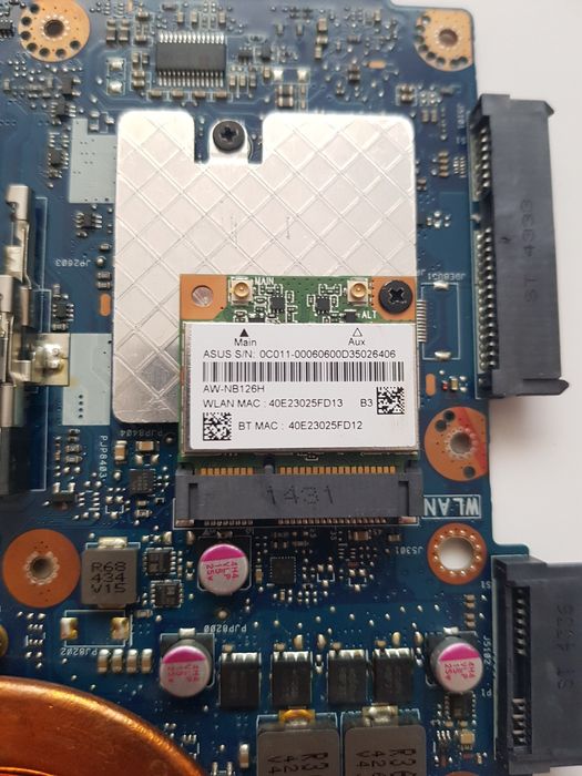 Placa Wi-Fi laptop AW-NB126H-Atheros AR5B225 300M WiFi+Bluetooth 4.0