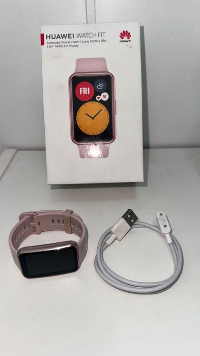 Часовник Huawei watch fit TiA B09 Sakura pink