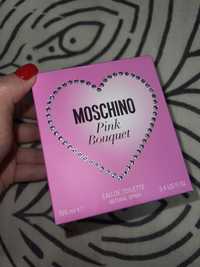 MOSCHINO pink bouquet