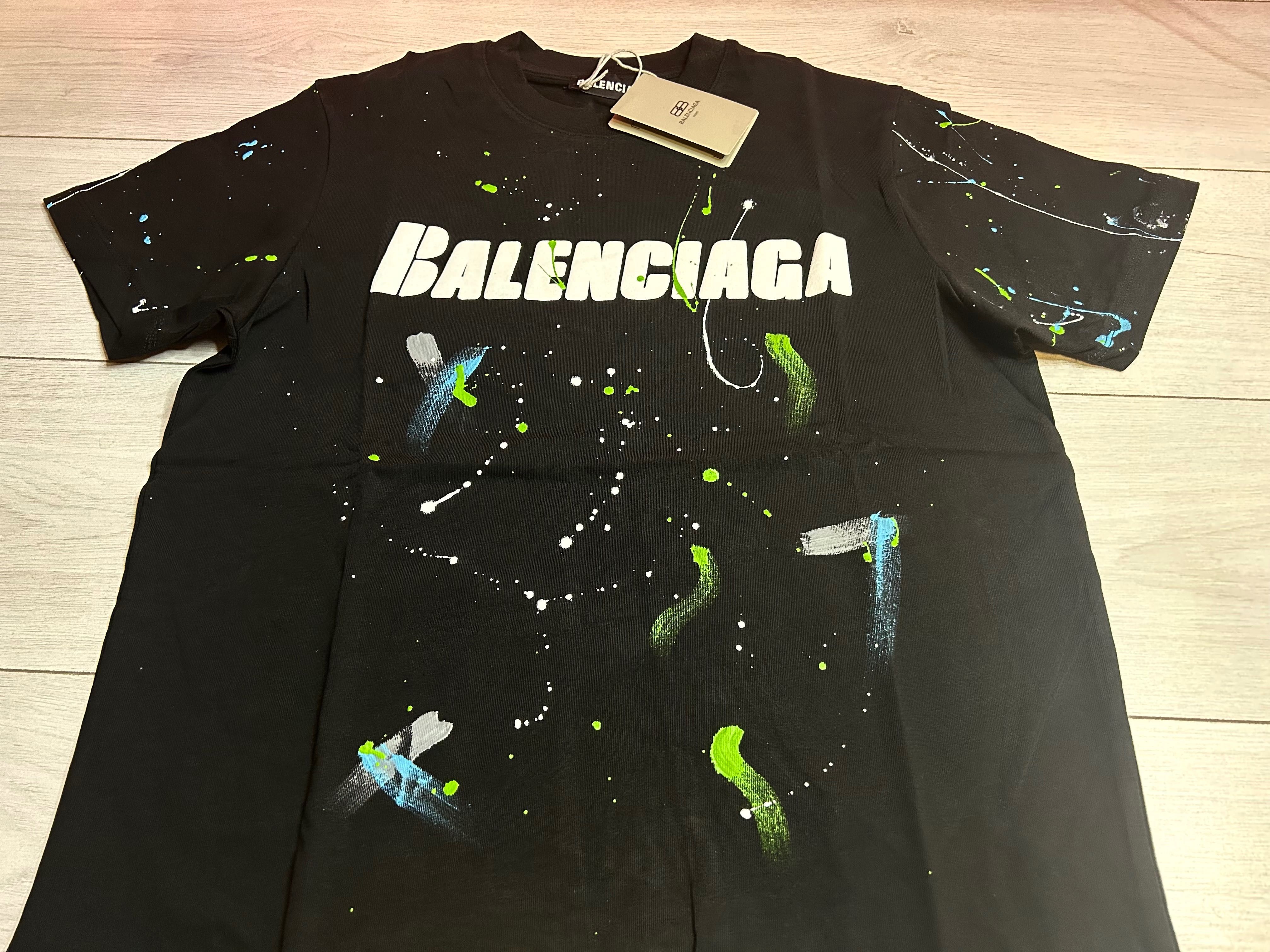 Tricou Balenciaga multicolor New collection 2025