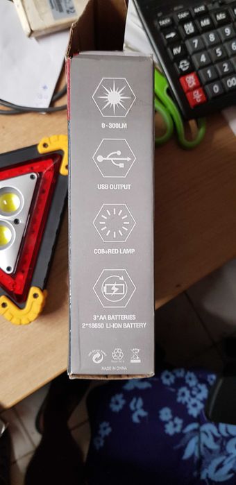 Lanterna LED Multifunctionala Semnalizare Avarie Urgenta incarcare USB