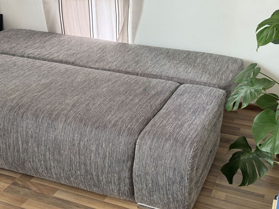 Vand canapea extensibila gri