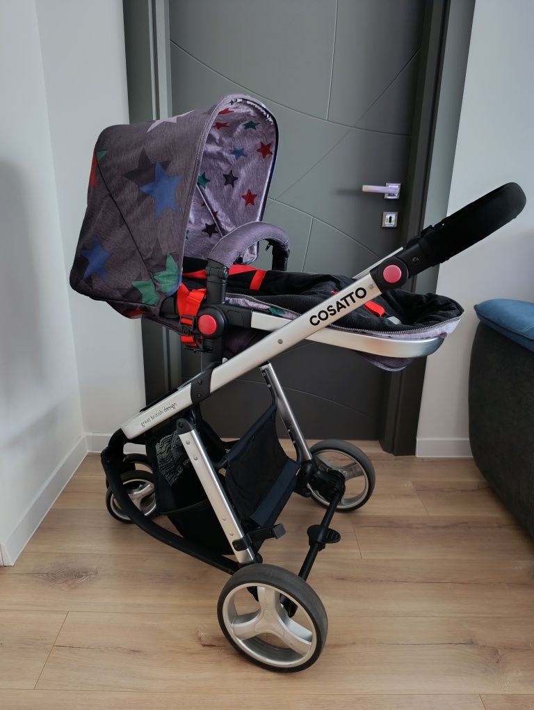 Количка Cosatto giggle 2 grey megastar 3 в 1