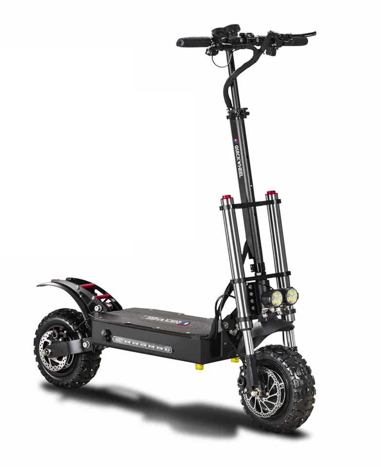 Trotineta Electrica QUICKWHEEL EXPLORER, 6000W, 85 km/h, 60V 38AH, 2x2