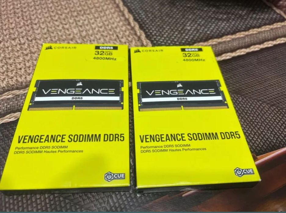 Kit 64 GB DDR5 (32Gb x 2 DDR5-4800 SODIMM)