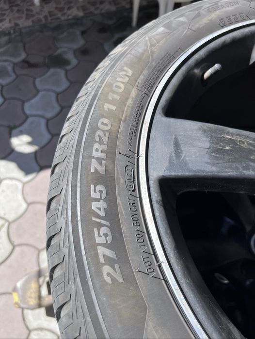 Jante R20 5x120 echipate cu anvelope ALL SEASON