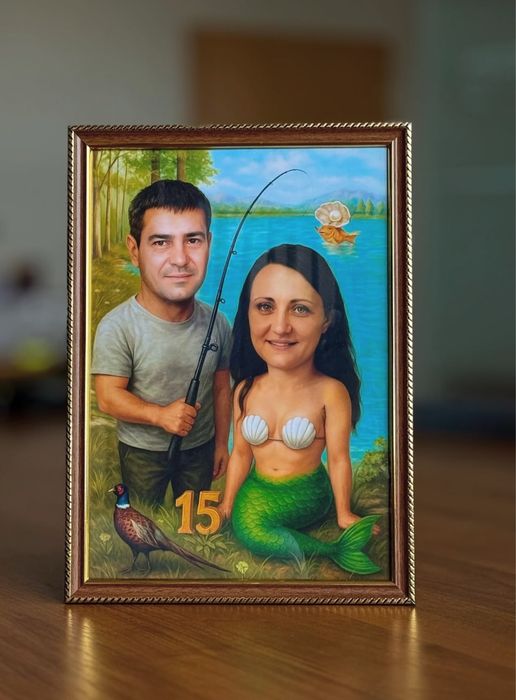 Карикатура по снимка – дигитална карикатура идеален подарък!