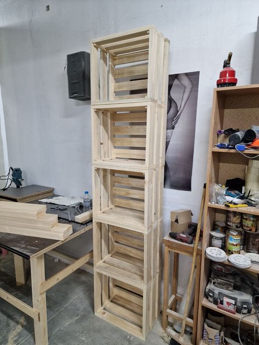 Дървени    щайги