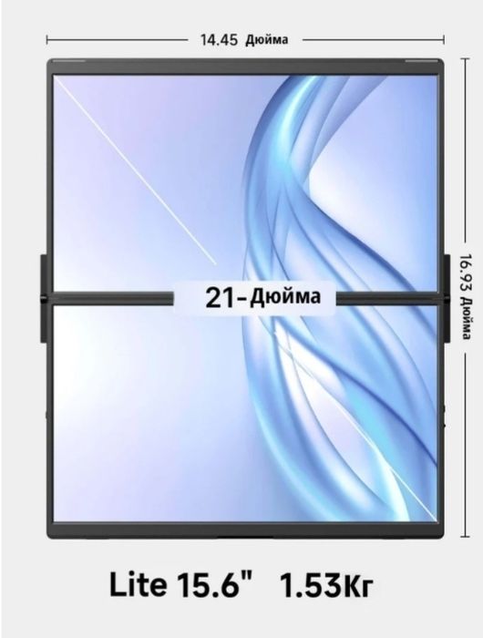 Монитор 15.6" JSAUX FlipGo Lite PM0207 черный