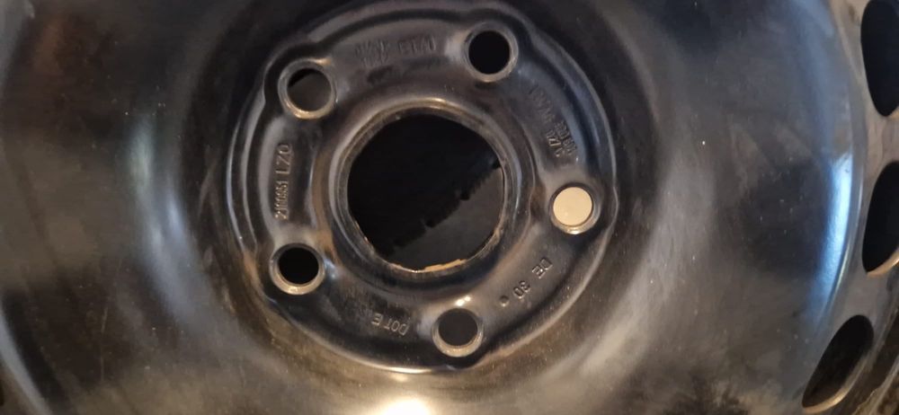 Jante tabla vw pe 16, cauciucuri Barum 205 60 16, 2022