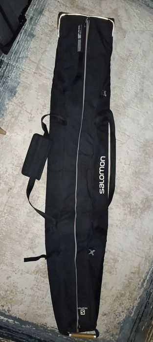 Чехол на колесах для горных лыж Salomon 2 Pairs 195Wheely Ski BagBlack