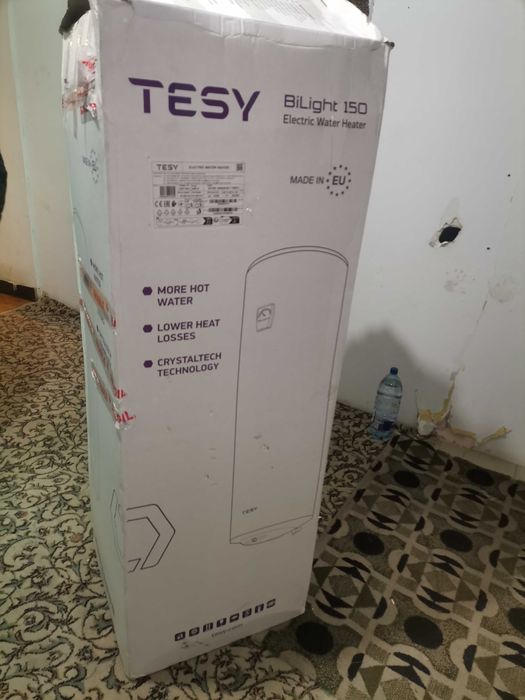 Boiler electric Tesy mare nou în cutie nefolosit, perfect funcțional