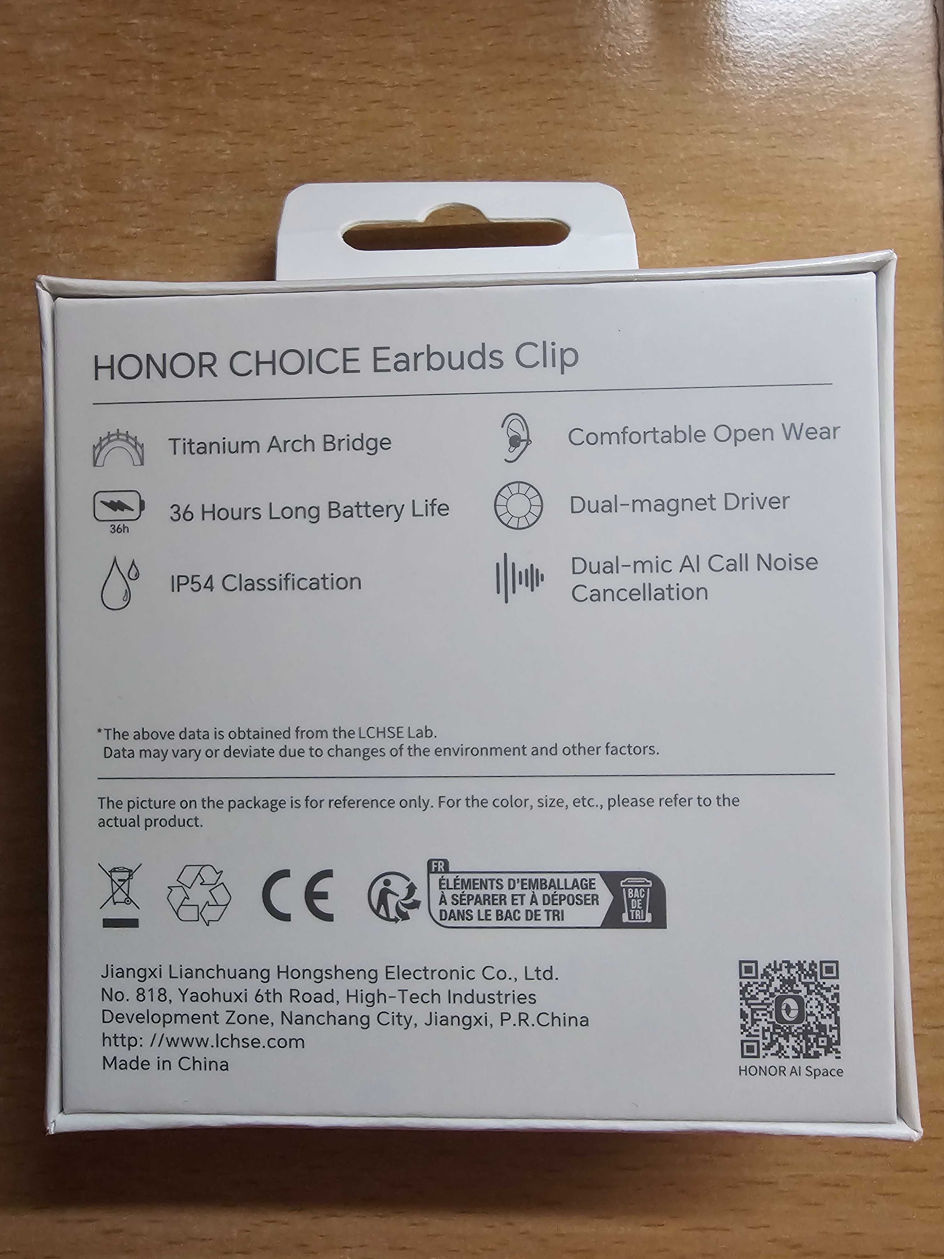 honor choice earbuds clip