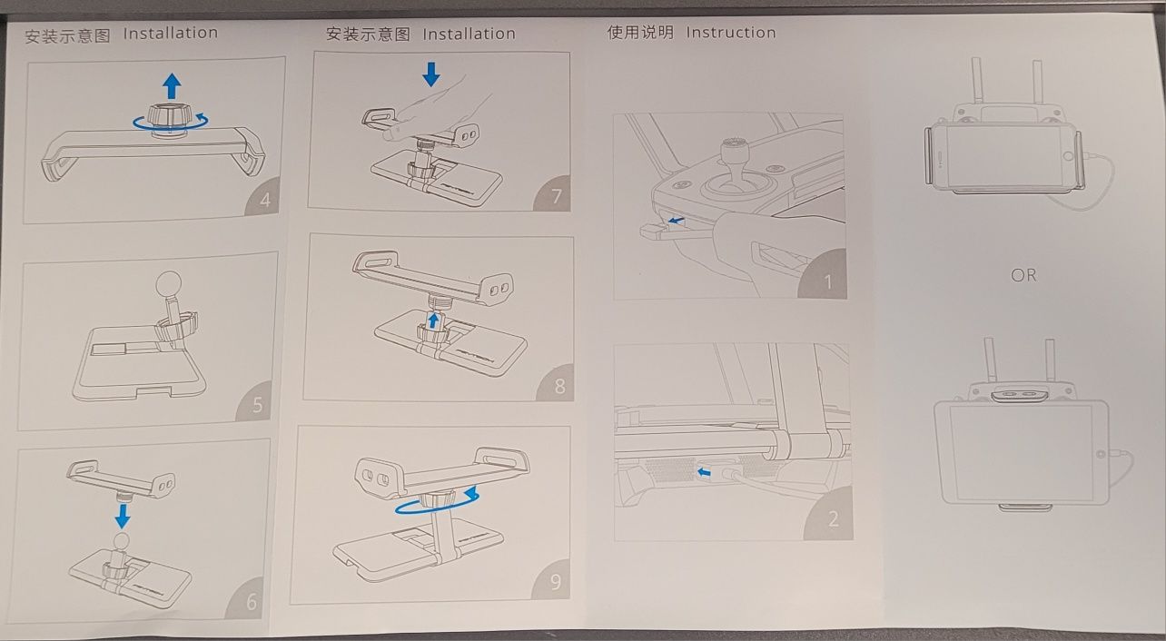 Suport PGYTECH tableta pentru telecomanda drona DJI Mavic 2