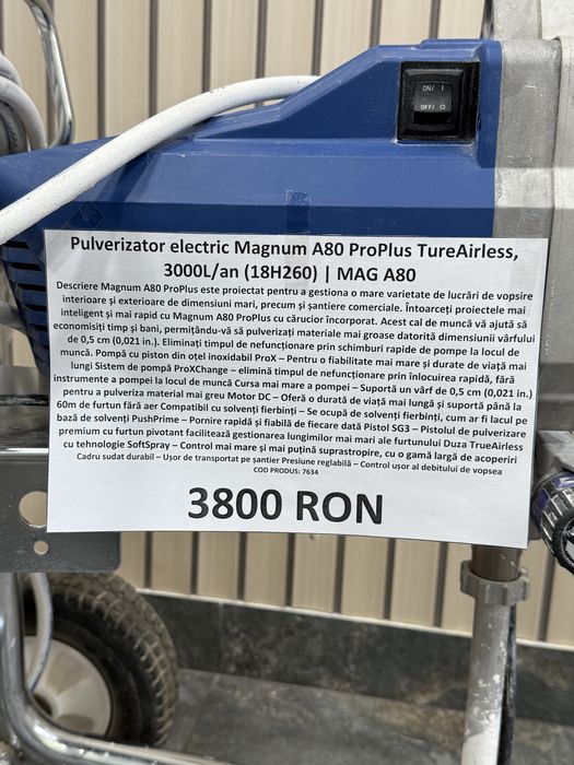 Fane Amanet: Pompă electrică de pulverizare Magnum A80 ProPlus