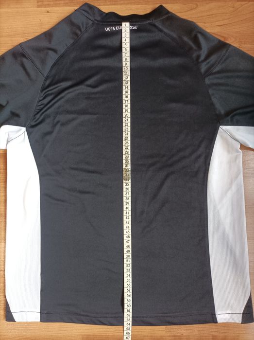 Мъжка тениска EURO 2016- черна