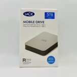 Hard disk extern LaCie Mobile Drive 5TB Moon Silver USB 3.2 Type C