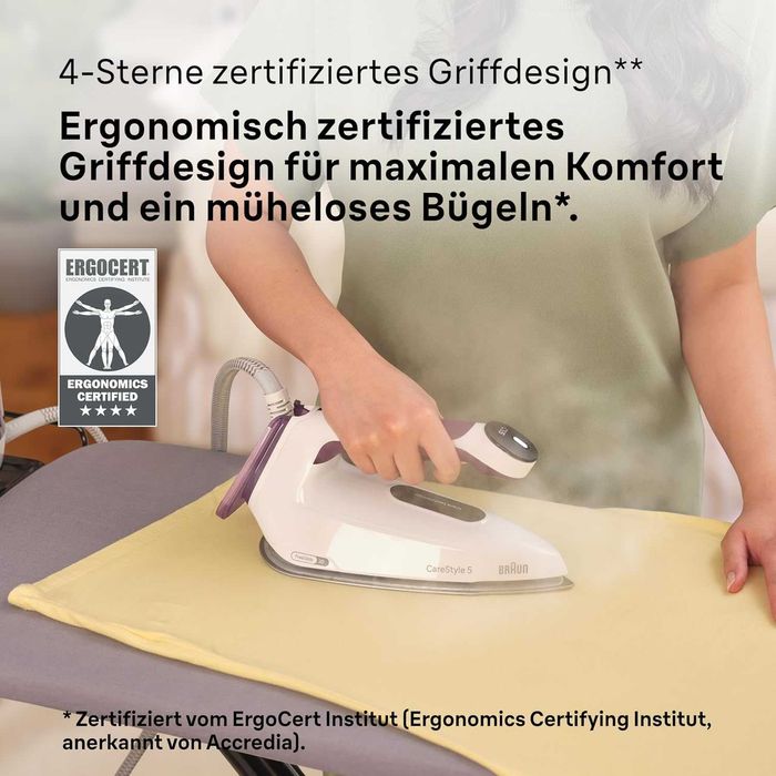 Парогенератор Braun CareStyle 5 (IS5247VI) 2400W Парна ютия