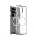 Husa MagSafe Samsung S22 Plus / S24 Ultra / S25 Ultra / Transparenta