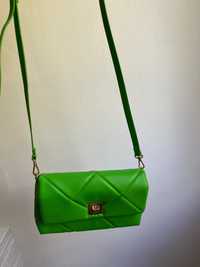 Green small H&M bag