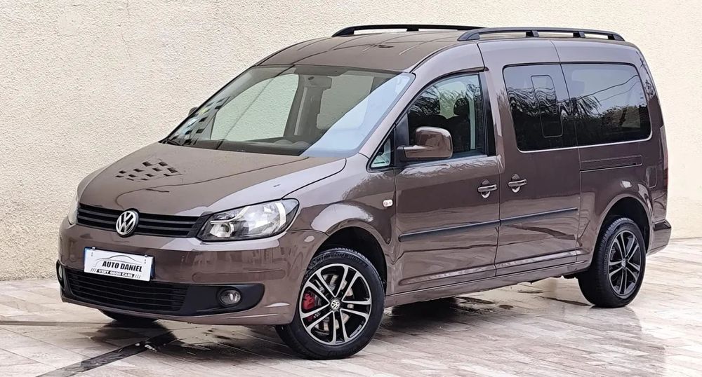 Volkswagen Caddy Maxi 7 locuri 2.0 TDi 140 Cp 2011 Euro 5 Rate Livrare Finantare