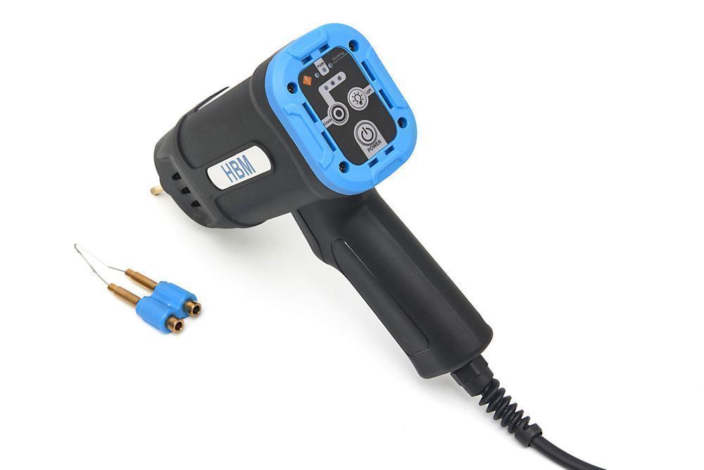 Pistol pentru lipit si reparat plastic cu accesorii 75w hbm machines o
