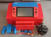 Nintendo Switch red Mario edition