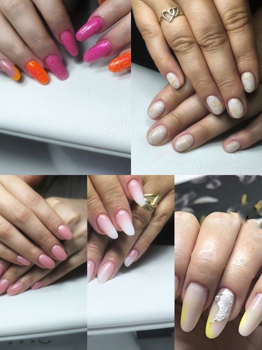 Manichiura Gel/Polygel/Unghii slim/Semipermanenta cu apex/Sector 3