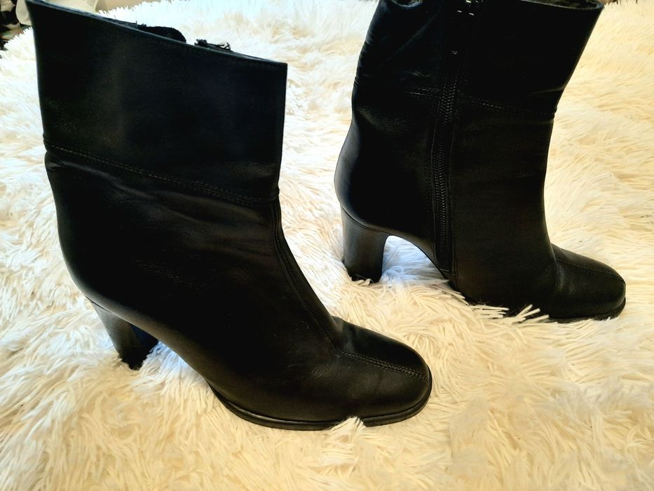 Боти естествена кожа