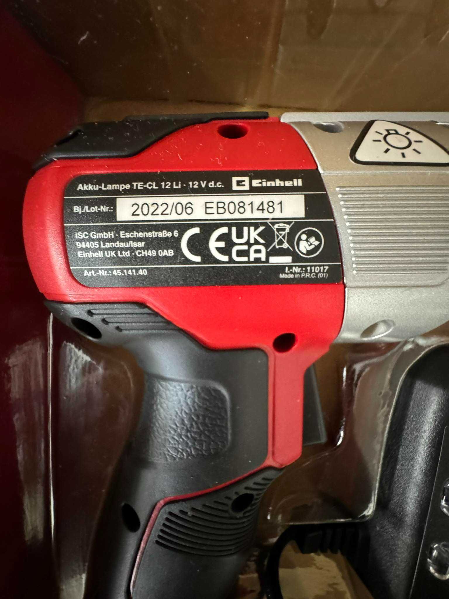 Акумулаторен винтоверт Einhell