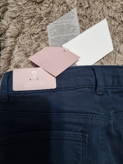 Set pantalon si blugi marime 122 Zara si Next