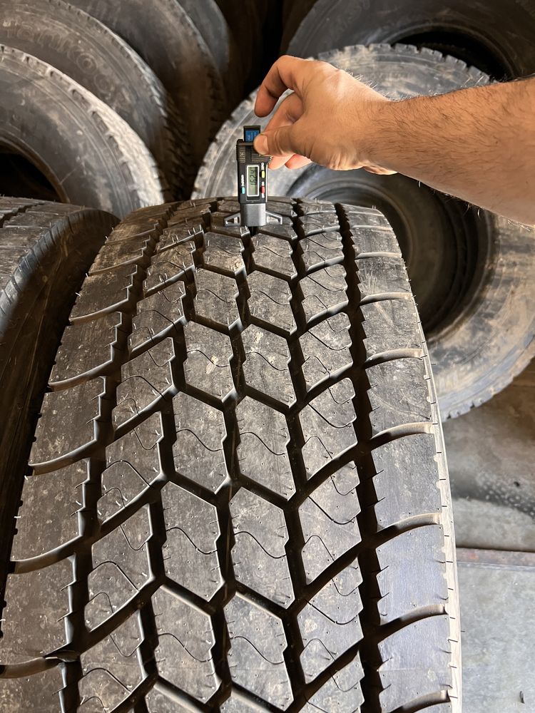 2 anvelope camion NOI 385/65/22.5 , GoodYear , DOT 2023 !
