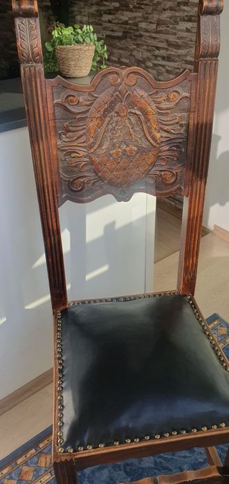 Set 4 scaune  vintage sec XIX