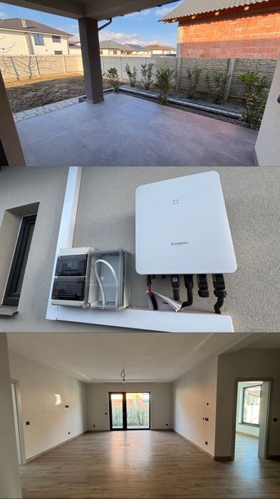 Proprietar vand casa noua pe nivel parter  moderna finisaje premium