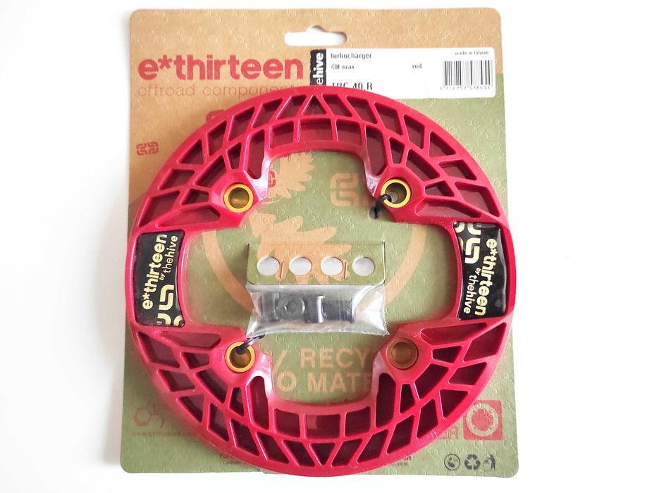 Bashguard Ethirteen Turbocharger 36-40T 104 BCD rosu nou