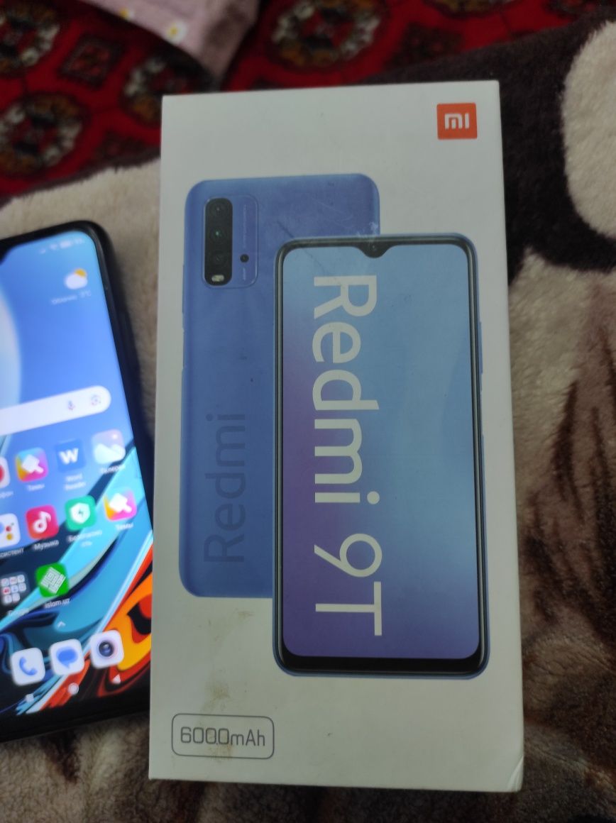 Redmi 9T аккуратно ишлаган