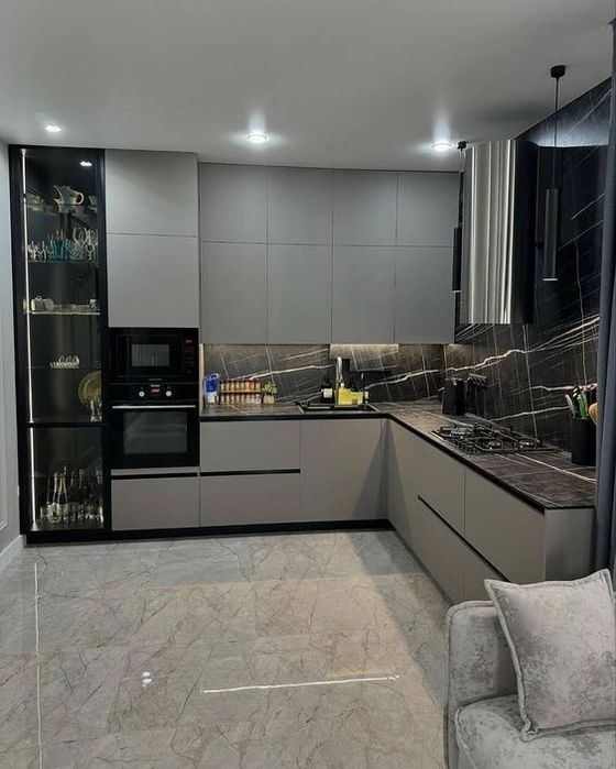 Ас үй Кухня тапсырыс Кухонный гарнитур  Кухня на заказ Арзан Баға