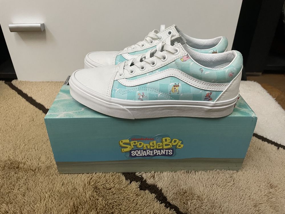 Vans old skool x spongebob mărime 38