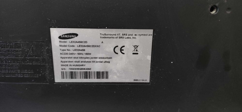 TV Samsung 32 inch 81 cm