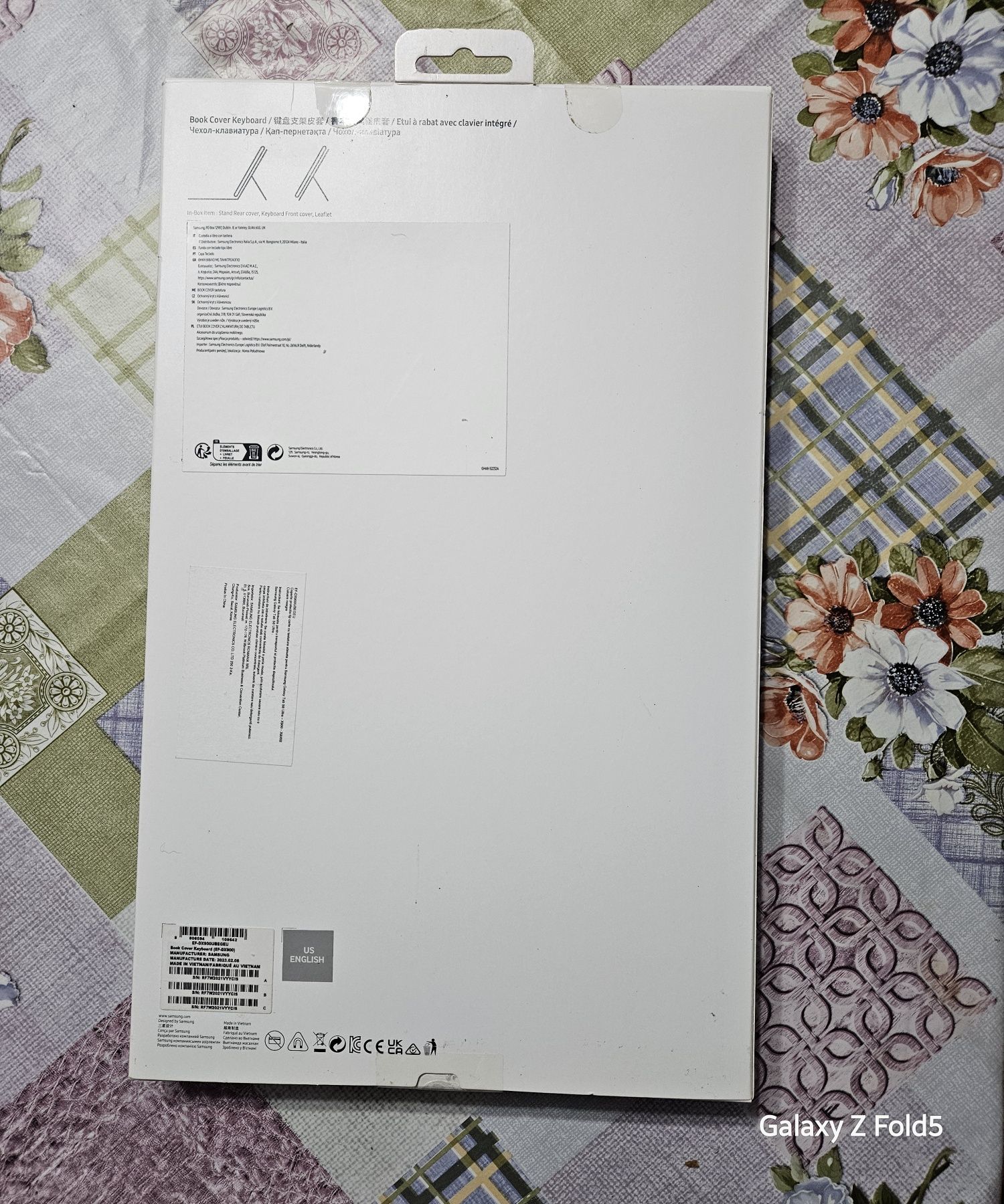 Husă cu tastatură Samsung Tab S8 Ultra