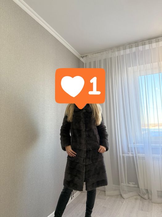 Продам шубу норка в отличном состояние р.42-44 за 60 000 тг .