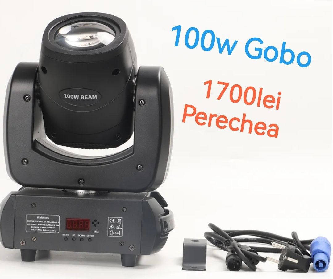 Lumini Club/Moving Head GOBO 100w led