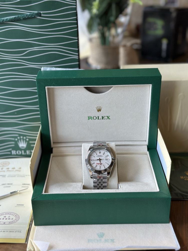 Rolex Datejust White Dial 41 mm