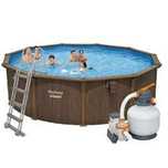 Басейн Метал HYDRIUM 4.88м-1.32м 2г.гаранция Bestway