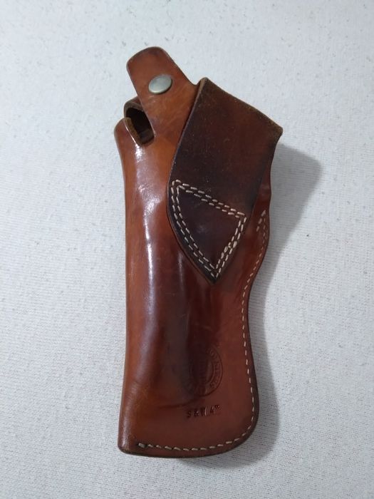 Toc pistol din piele naturala